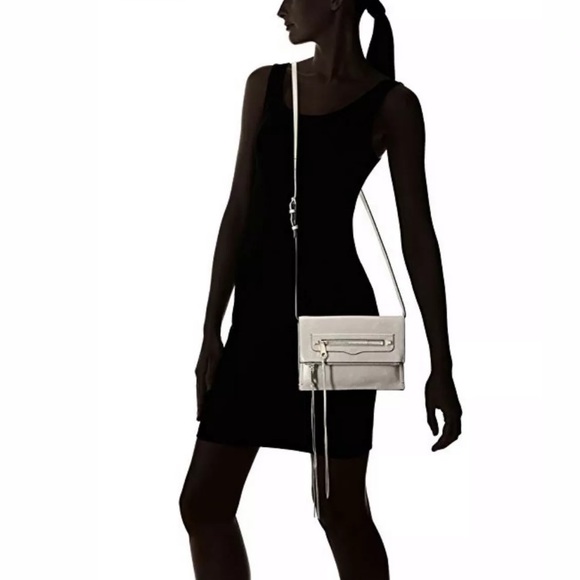 Rebecca Minkoff Regan clutch Regan crossbody gray - Picture 8 of 8
